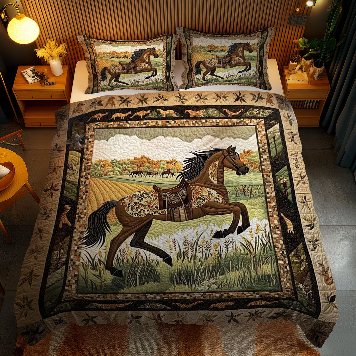 Horse Journey WN2410057CL Duvet Cover Set