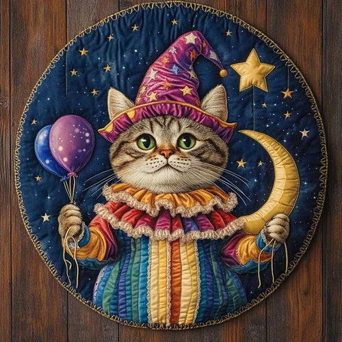 CLown Cat CP2605010CL Quilted Round Mat