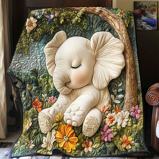 Sleep Baby Elephant WY1511030CL Quilt