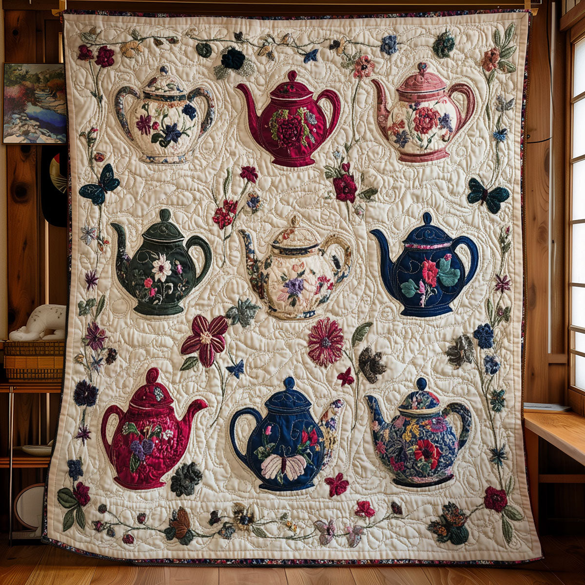 Teapot WY1302003CL Quilt