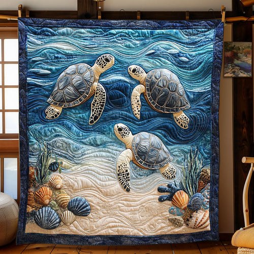 Sea Turtle WJ2412018CL Quilt