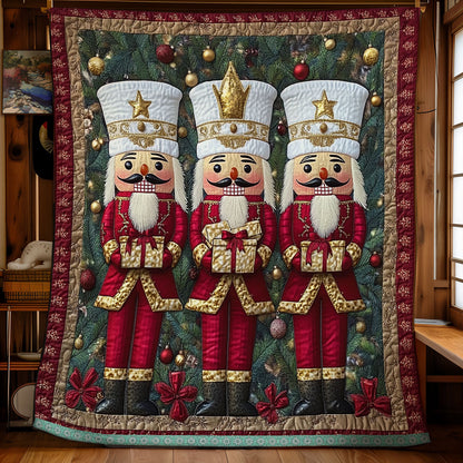 Nutcracker Soldier Happy WX1911036CL Quilt