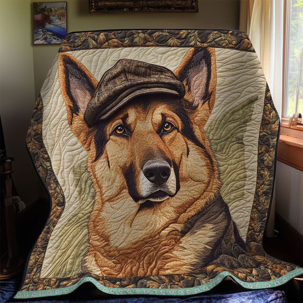 German Shepherd WX1911029CL Quilt