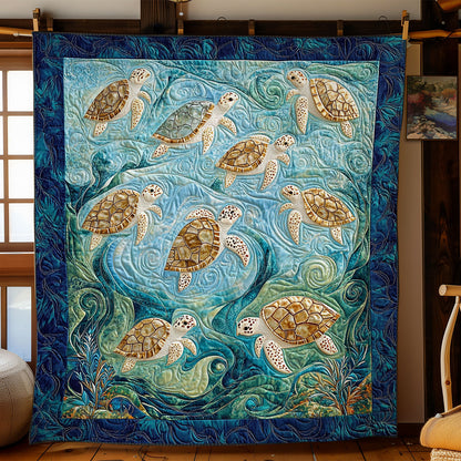 Baby Turtle WY1001104CL Quilt