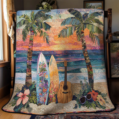 Surfing Sunset WY1302004CL Quilt