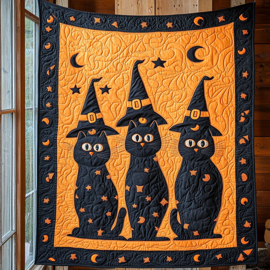 Witchy Whiskers CP1807065CL Quilt