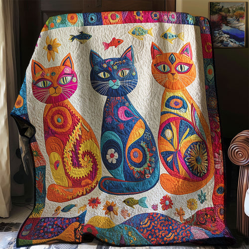 Meow Mosaic WJ0601008CL Quilt