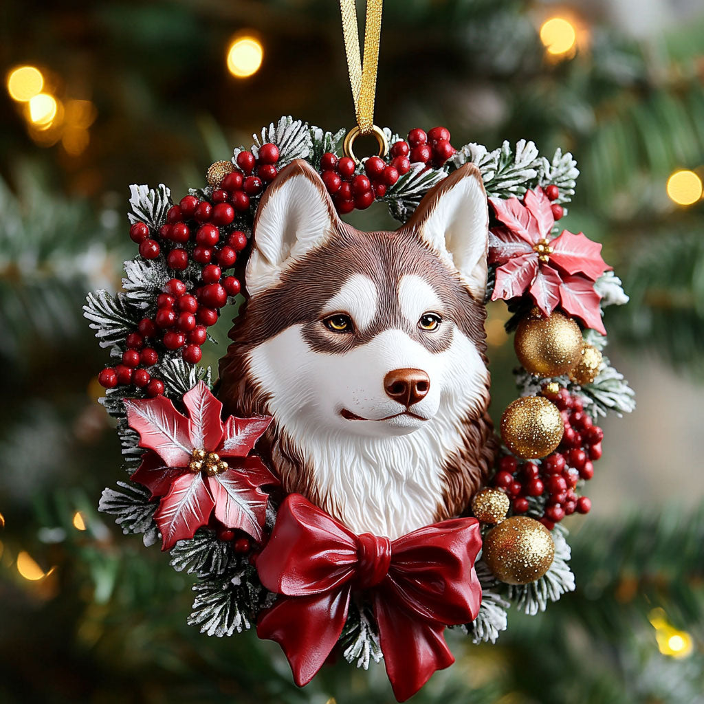 Glacier Pup CP1510050CL Christmas Ornament