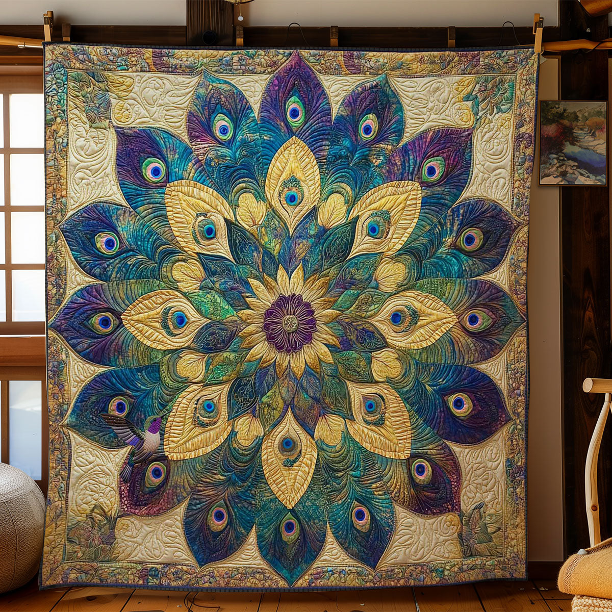 Peacock Radiance WN2111001CL Quilt