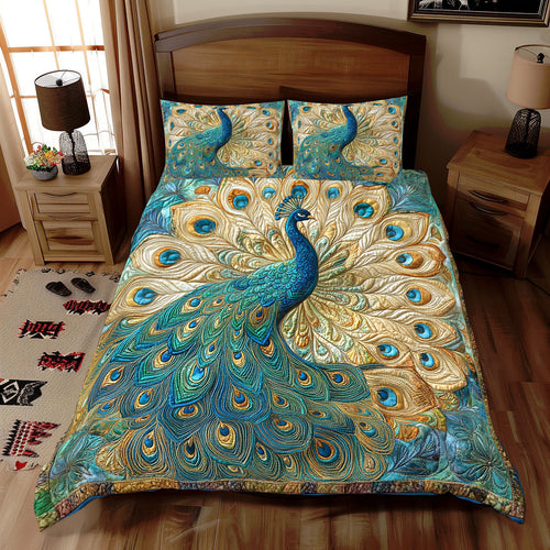 Elegance Peacock WX2312070CL Duvet Cover Set