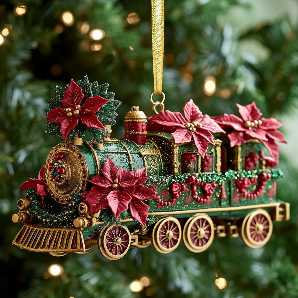 Holiday Rails CP1610064CL Christmas Ornament