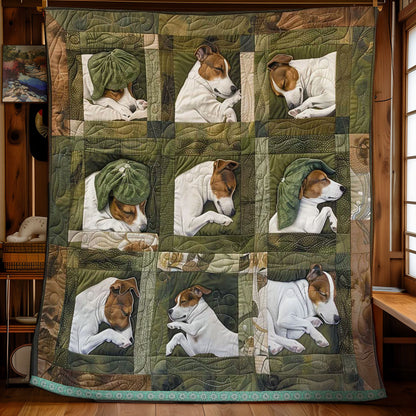 Jack Russell Cute WN1209021CL Quilt