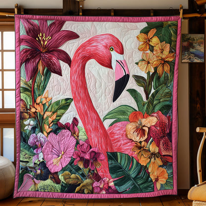 Abstract Flamingo WY1911070CL Quilt