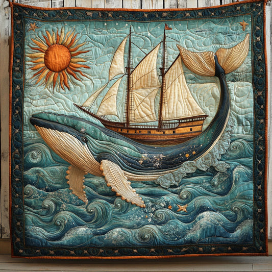 Ocean Whale CW2006037CL Quilt