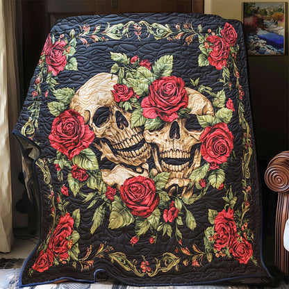 Skull Blossom WX2712047CL Quilt