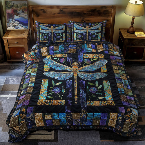 Dragonfly's Crystal Wings WN0310099CL Duvet Cover Set