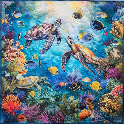 Sea Turtle WJ1309024CL Quilt