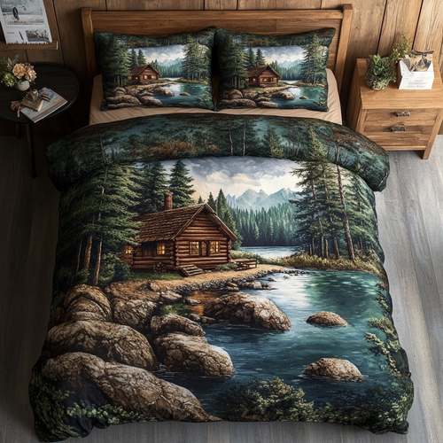 Cozy Cabin Retreat YR1601020CL Duvet Cover Set