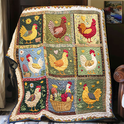 Chicken YR2001036CL Quilt