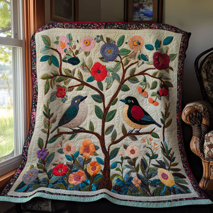 Bird Tree WX2111004CL Quilt