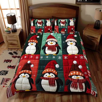 Christmas Penguin WJ2709026CL Duvet Cover Set