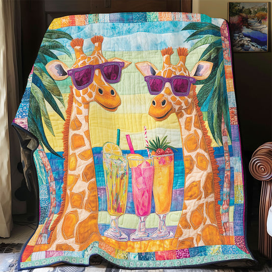 Funny Giraffe WX1312019CL Quilt