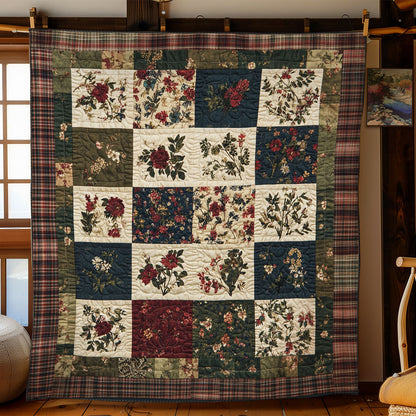 Vintage Flowers Cushion WY1302013CL Quilt