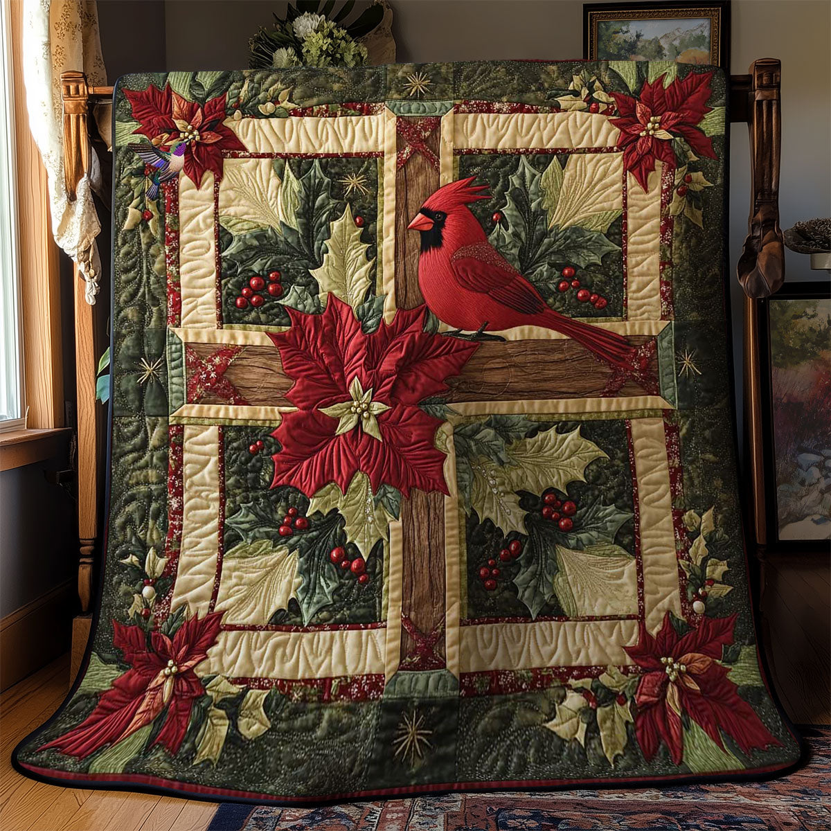 Jolly Cardinal WN2211063CL Quilt