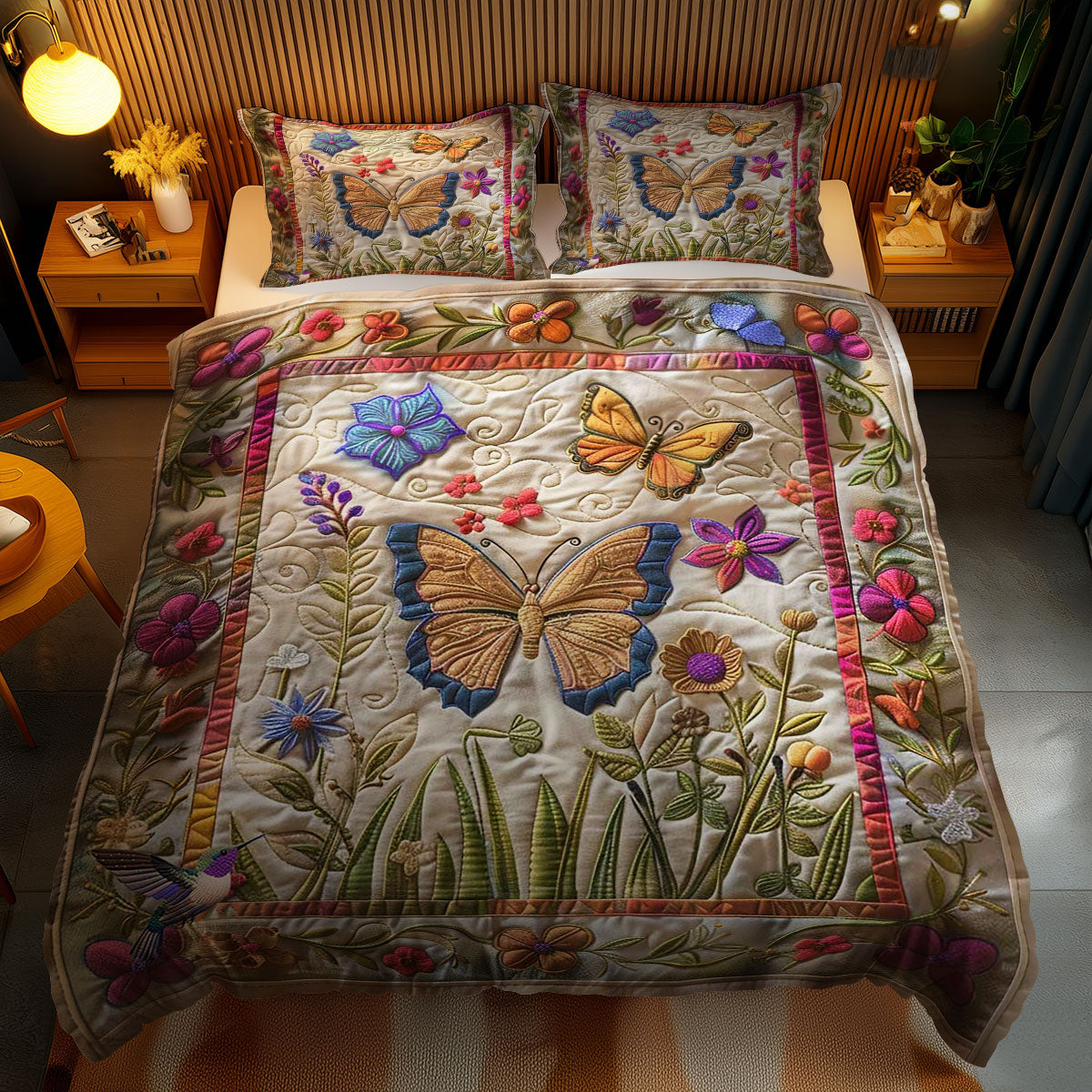 Elegant Butterfly WN1510053CL Duvet Cover Set