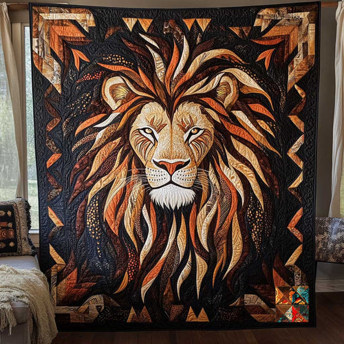 Lion Chief Symbol WP1411025CL Quilt