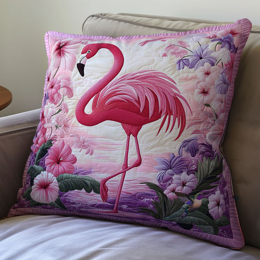 Flamingo WY0612093CL Quilt Pillow Case