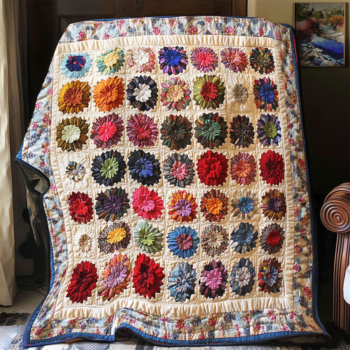 Flower Collection WY0602145CL Quilt