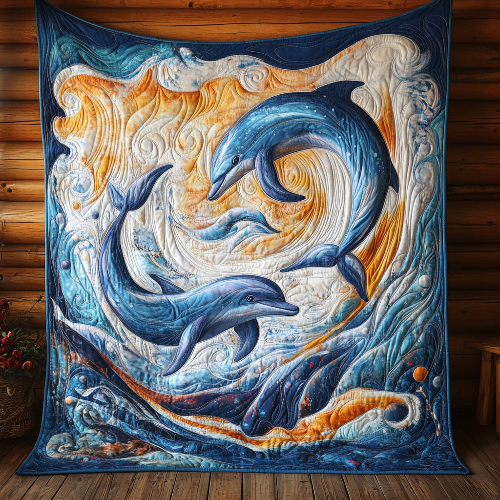 Mystic Dolphin CW1405098CL Quilt