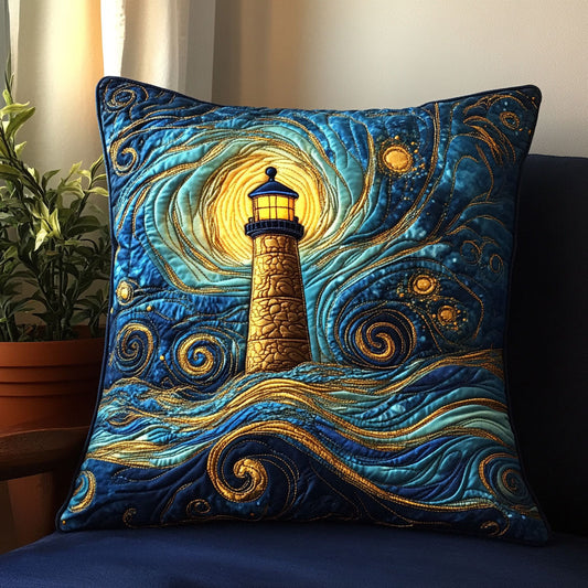 Celestial Lighthouse CW1605155CL Quilt Pillow Case