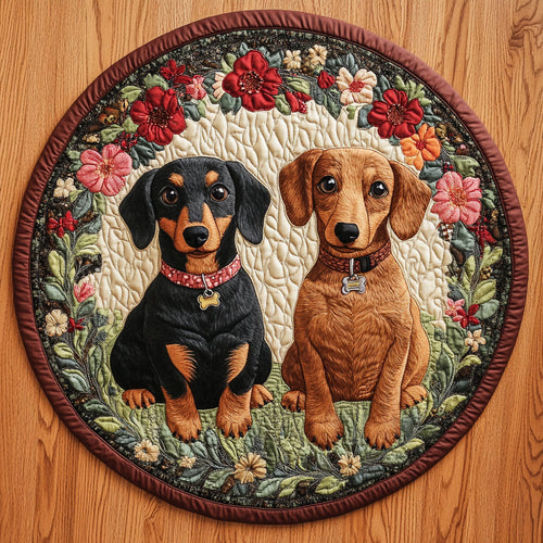 Best Friend CP2605002CL Quilted Round Mat