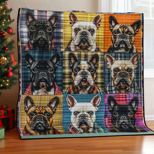 French Bulldog WU2809001CL Quilt