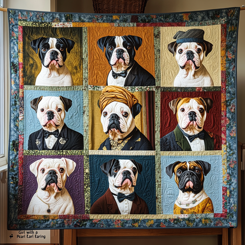 Sophisticated Bulldog WN2509073CL Quilt