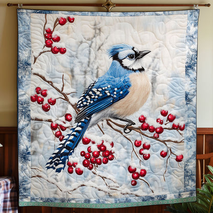 Blue Cardinal WX1612005CL Quilt