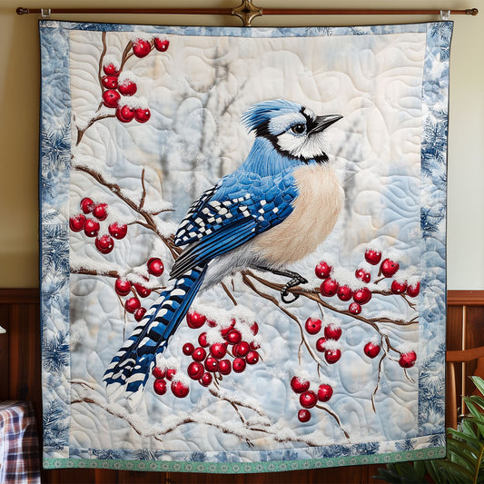 Blue Cardinal WX1612005CL Quilt