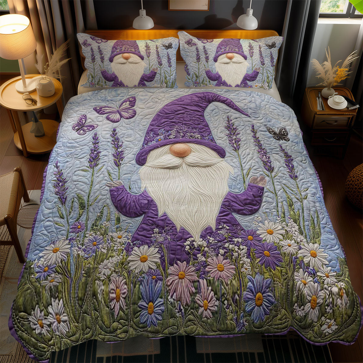 Violet Gnome WN3012083CL Duvet Cover Set