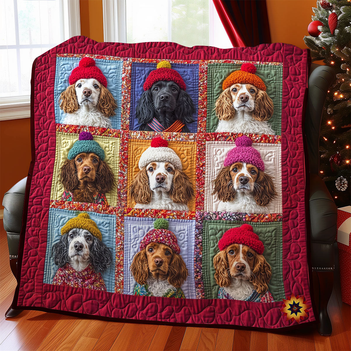 Cocker Spaniel WY2611022CL Quilt