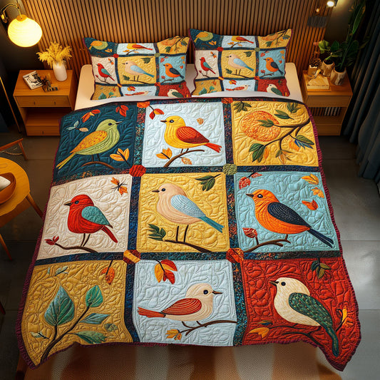 Colorful Bird WJ0810029CL Duvet Cover Set