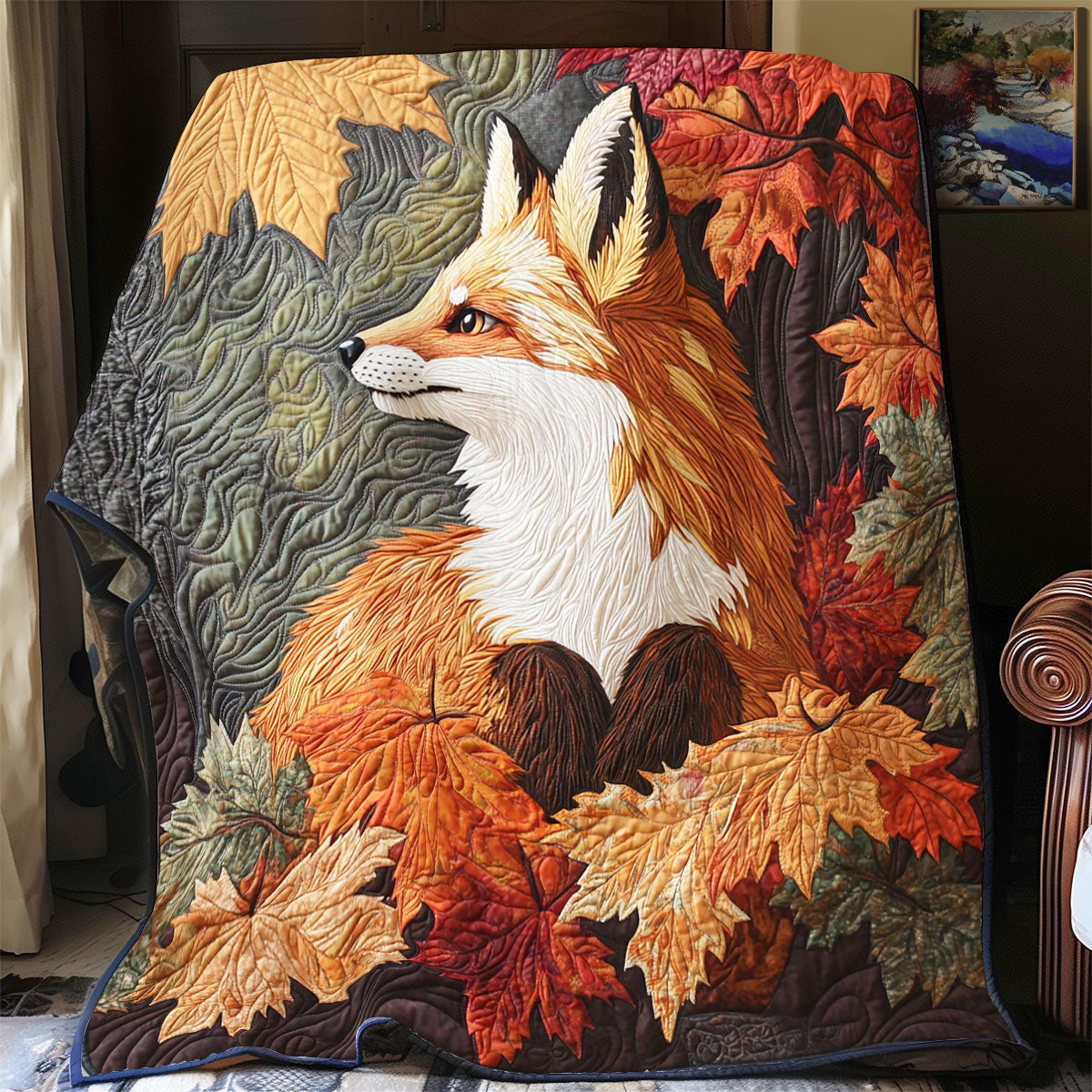 Fox Autumn WX0303080CL Quilt