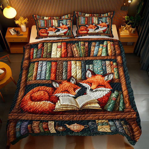 Fox Bookcase WJ0710031CL Duvet Cover Set