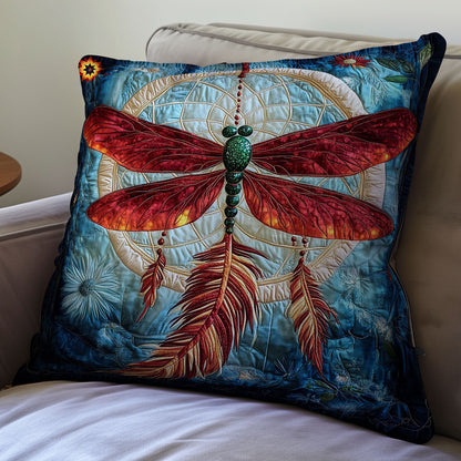 Dragonfly Dreamcatcher WY0412077CL Quilt Pillow Case