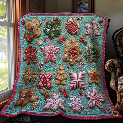 Ginger Cookie Christmas WY1211030CL  Quilt