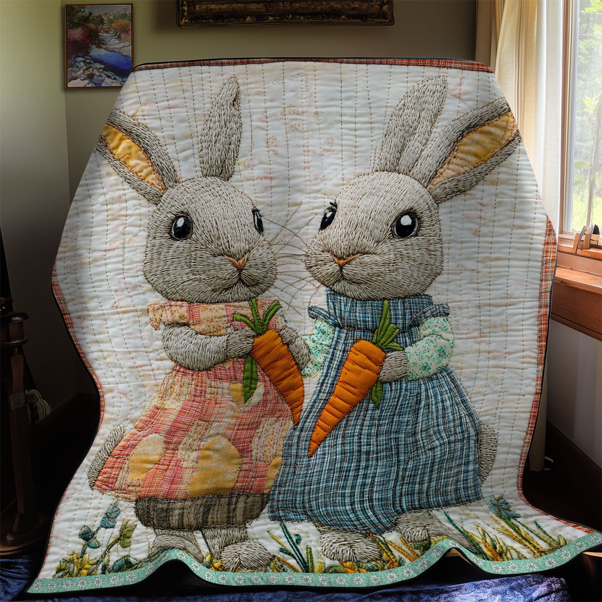 Rabbit Cute WX1212040CL Quilt
