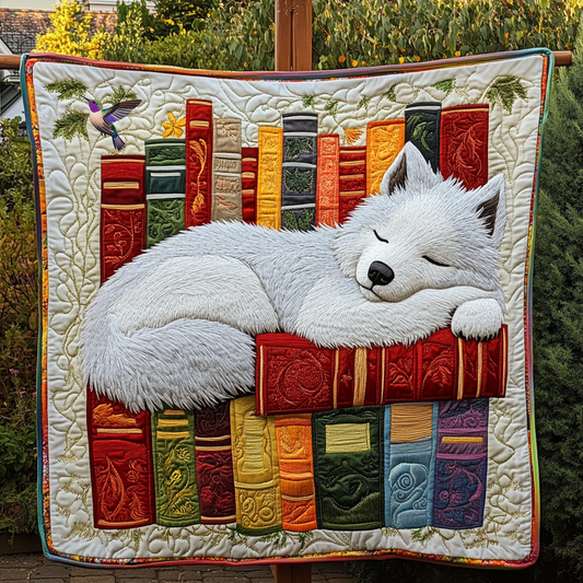 Samoyed Book Buddy WN0310053CL Quilt