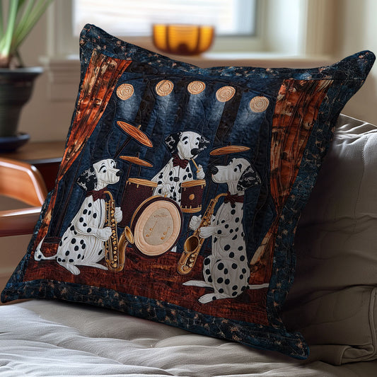 Dalmatian Music Band WY2701030CL Quilt Pillow Case