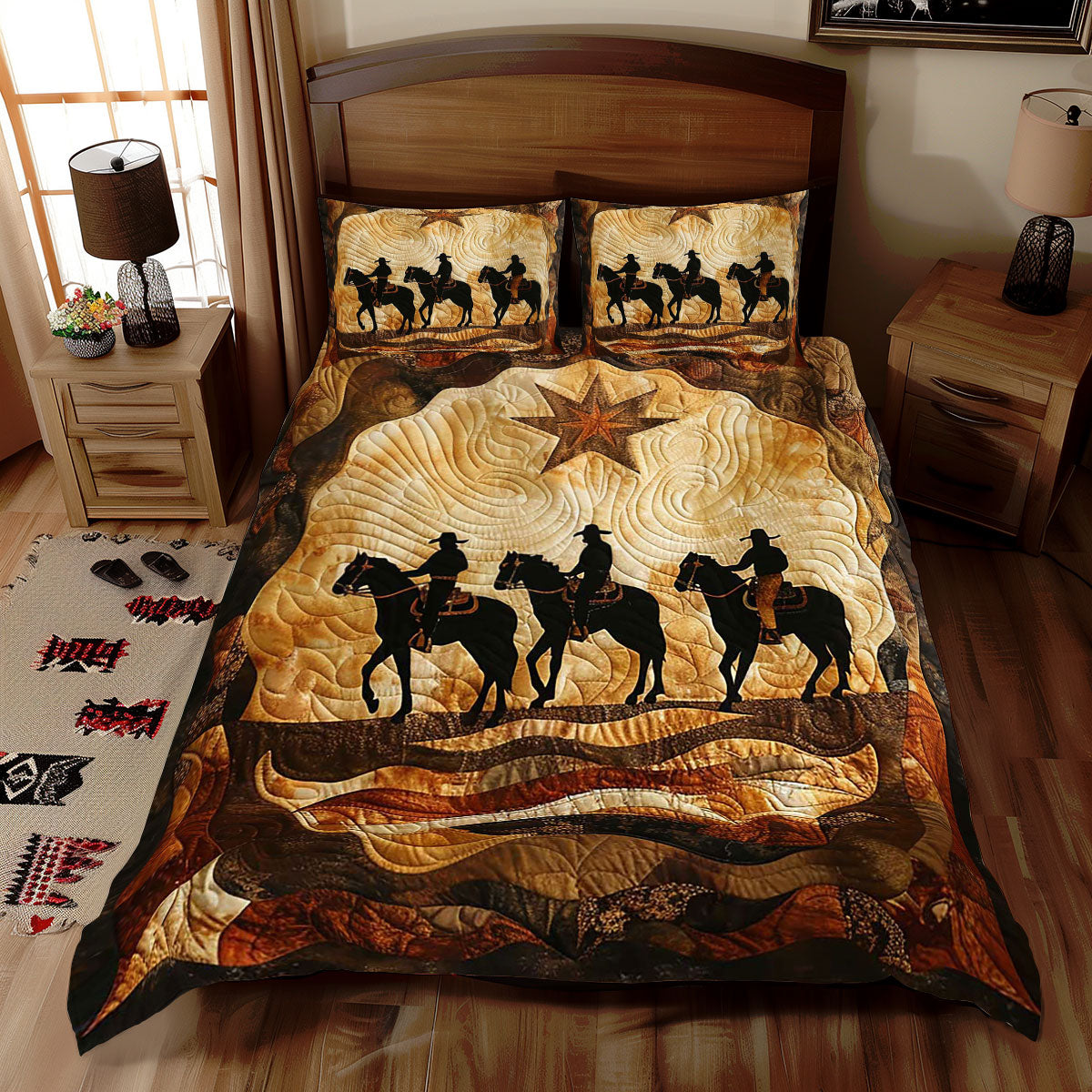 Cowboy Horse WJ0710030CL Duvet Cover Set